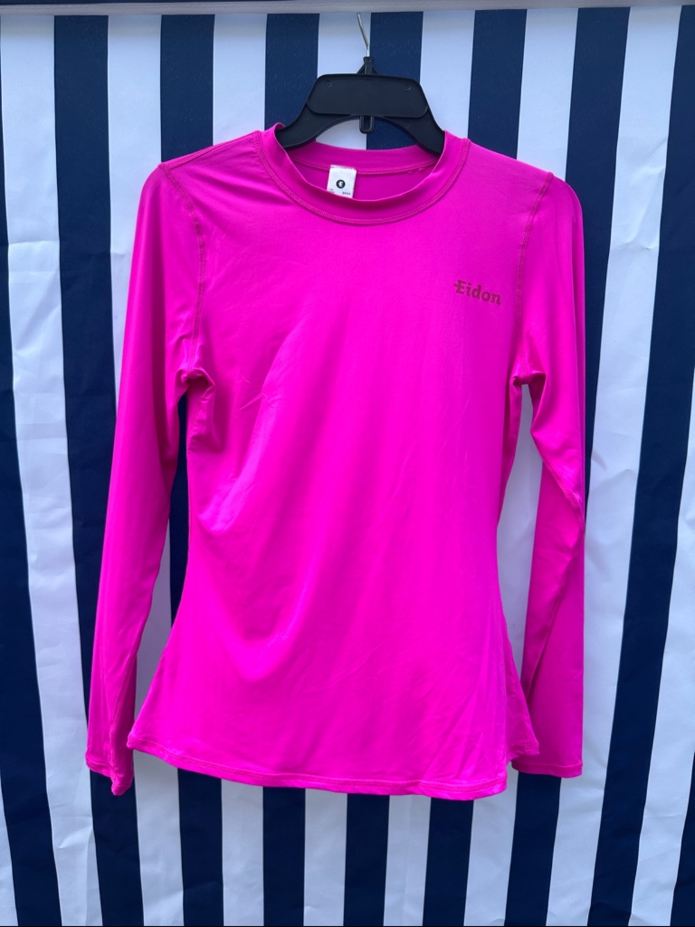 Eidon Women's Long-Sleeve Swim Coverup - Hot Pink